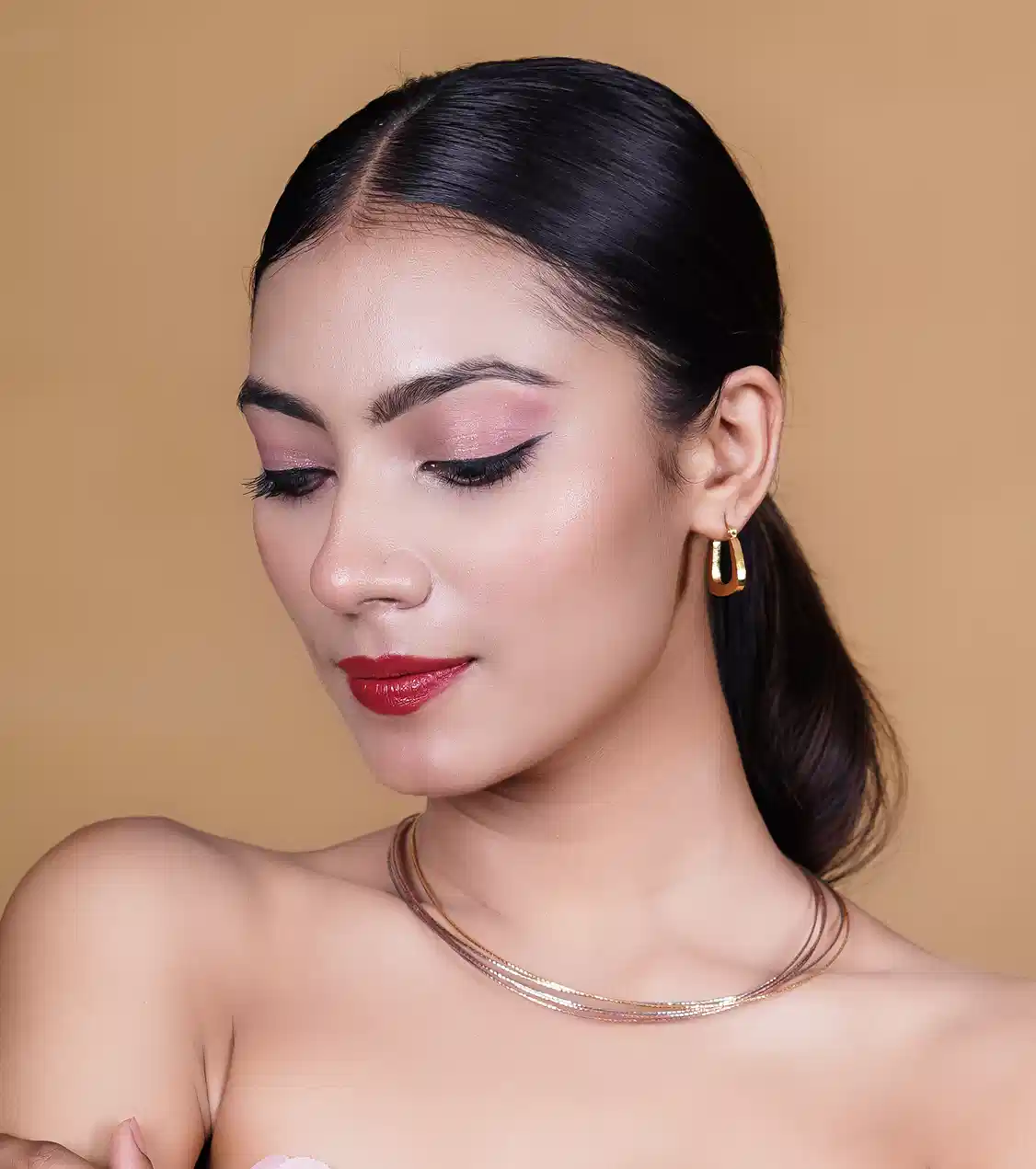 nfinite Silk Multi-Wire Necklace